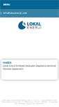 Mobile Screenshot of lokalenerji.com
